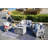 4 - Person Patio Conversation Set with Cushions-35924655-53496726