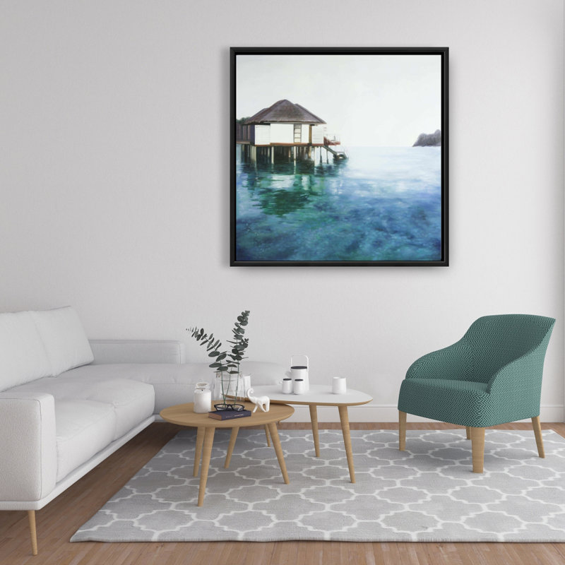 «Dream Travel» sur toile, H 36 po x l 36 po