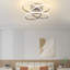 41cm Butterfly‑Shaped Dimmable LED Flush Mount Ceiling Light with Remote Control for Living Room-734399755