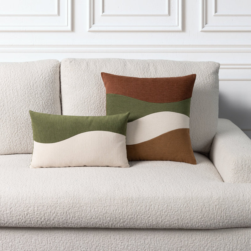Lumbar Pillow Cover & Insert, Earth