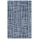 Tapis bleu en laine touffeté à la main Kaddy