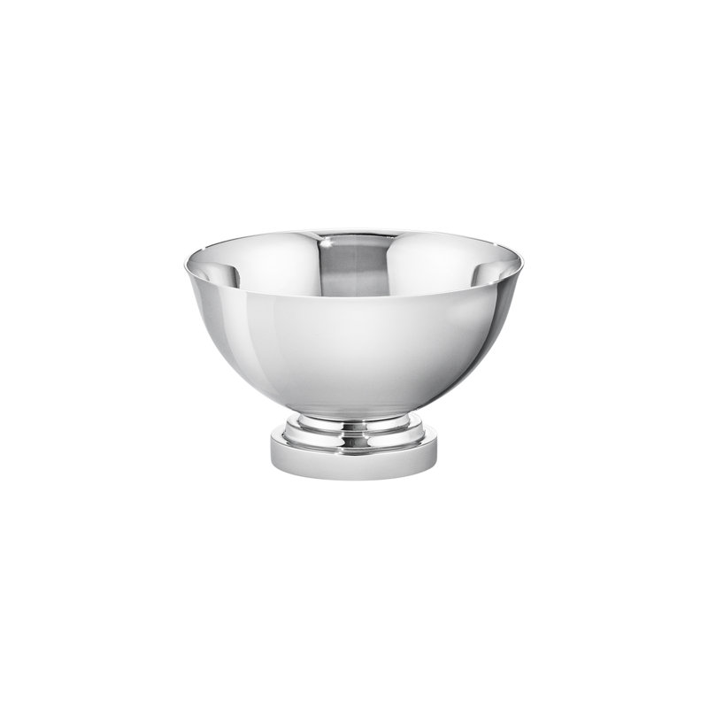 Manhattan Stainless Steel Sleek Decorative Bowl in Mirror Polished