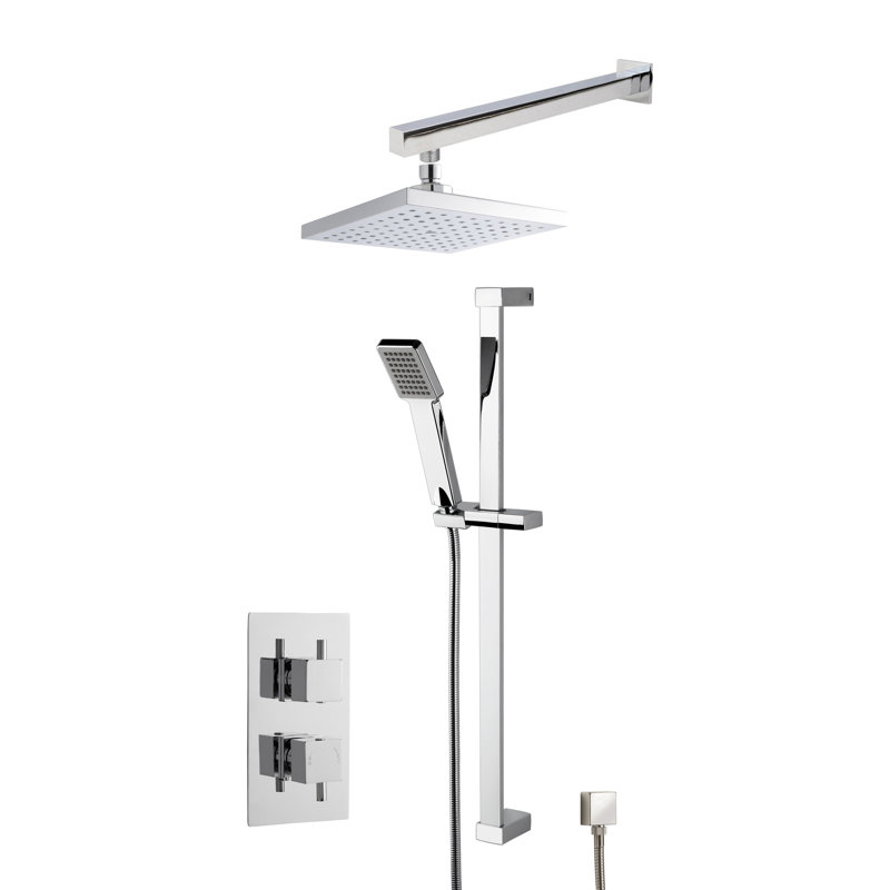 Thermostatic Shower with Dual Shower Head