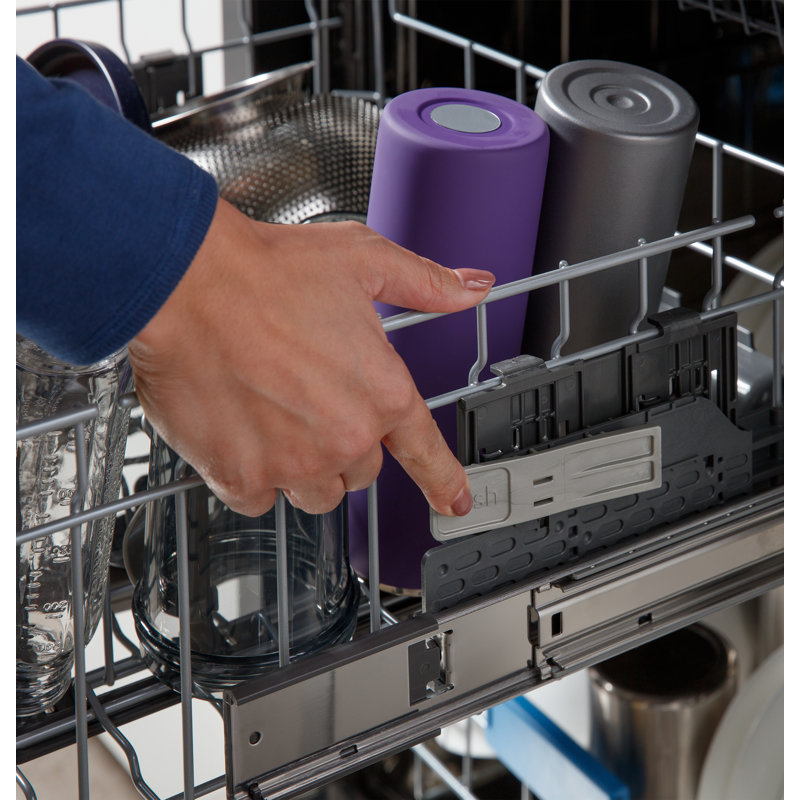 24" 44 Decibel ENERGY STAR Certified Smart Built-in Top Control Dishwasher with Adjustable Rack and Tub