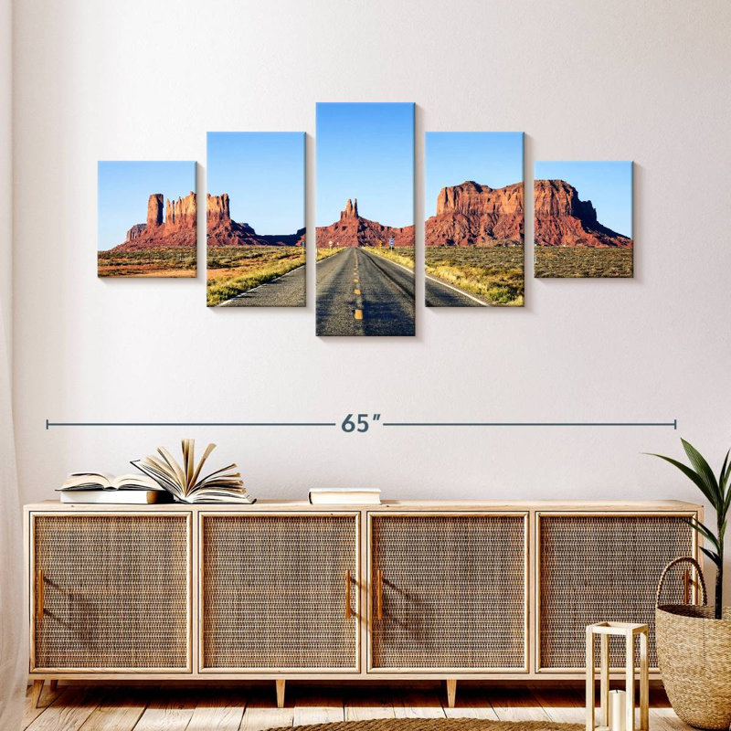 Road To Monument Valley, 24" H x 55" W