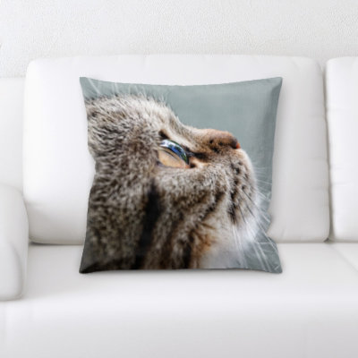 Lassiter Cat Throw Pillow