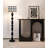 Retro Black Stacked Column Polka Dot Accent Light