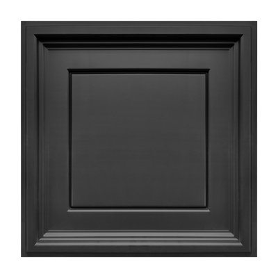Fasarxiu 12Pcs 2 Ft. X 2 pi Carreau de plafond carré en PVC - très épais, imperméable, ignifuge, réutilisable (48 pieds carrés / caisse)
