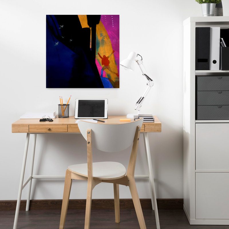 Art contemporain, art contemporain abstrait, H 18 po x l 18 po