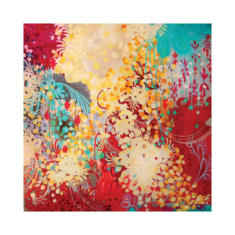 Young Bohemian by Stephanie Corfee - Wrapped Canvas Painting, 30.48 cm H x 30.48 cm W