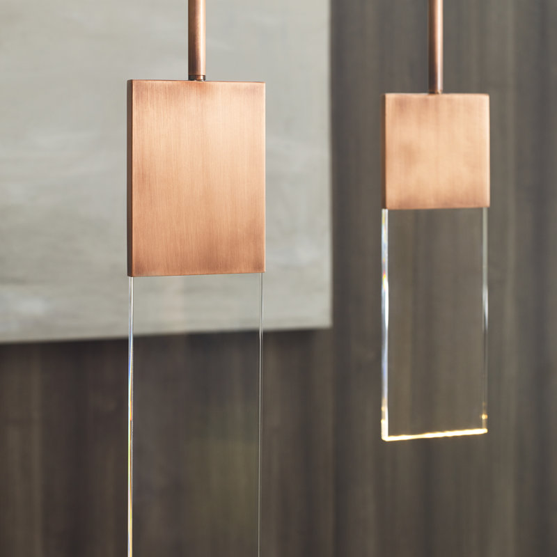 Kulma 1 - Light LED Pendant, Copper
