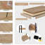 Derks 60cm W Height -Adjustable Shelving Unit-2072756302