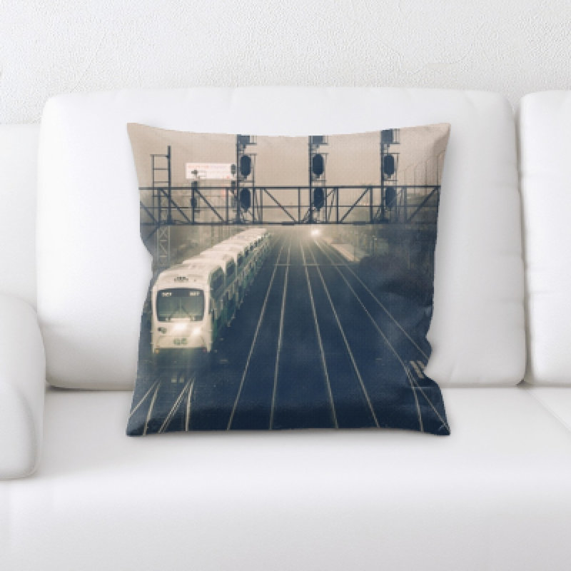 Microsuede Throw Pillow