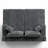 78.8" Boneless Convertible Loveseat Chaise Sleeper Sofa, 2-Piece Modular Couch, No Assembly - Volcanic Ash, Corduroy-1007607185-1021317252-1021317260
