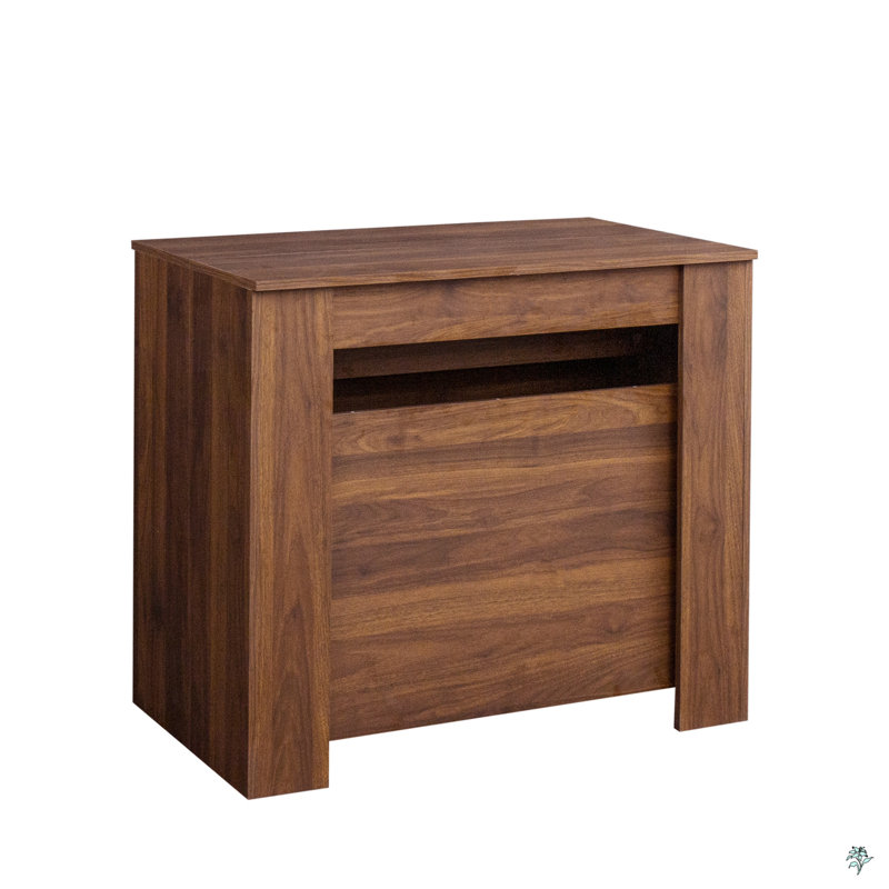 Multifunctional Extendable Console Table, Brown