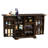 Benmore Rustic Hardwood Wine Console