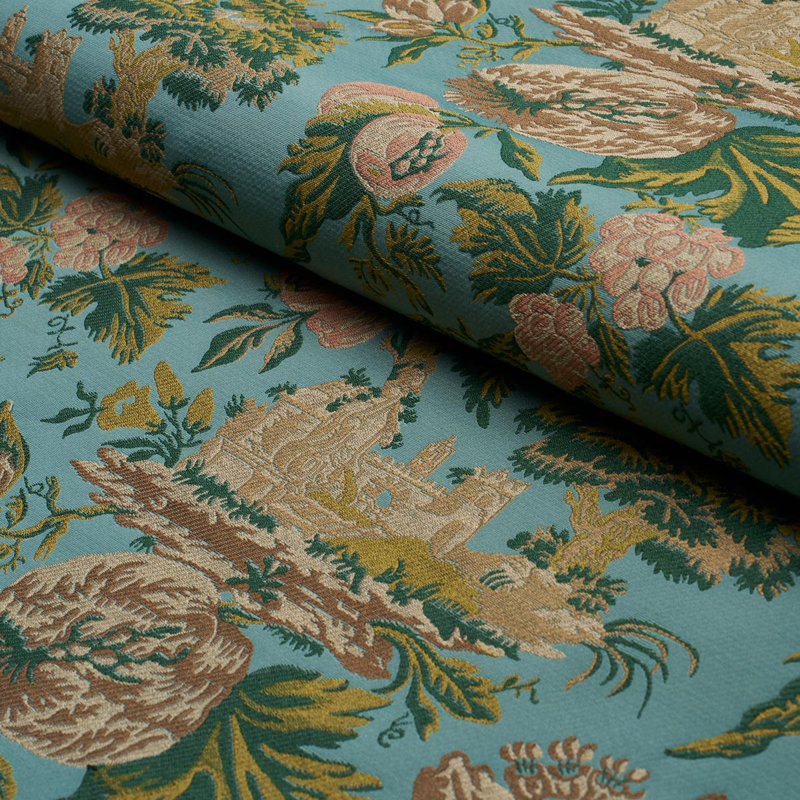 Tissu Schumacher X Timothy Corrigan Jardin De Louis