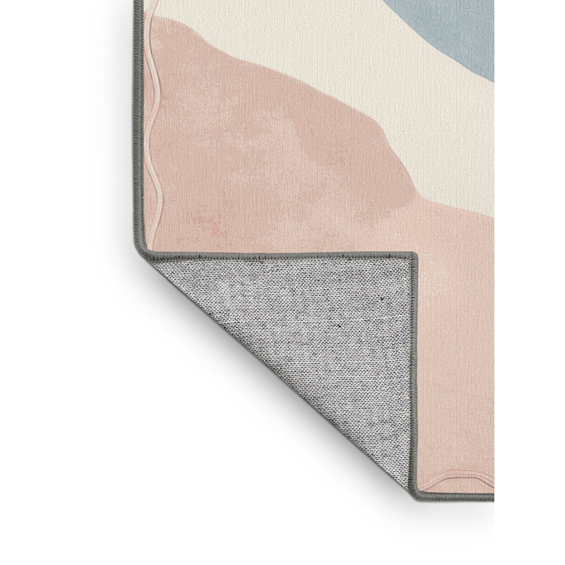 Mist Blossom Rug, Rectangle 2' x 3'