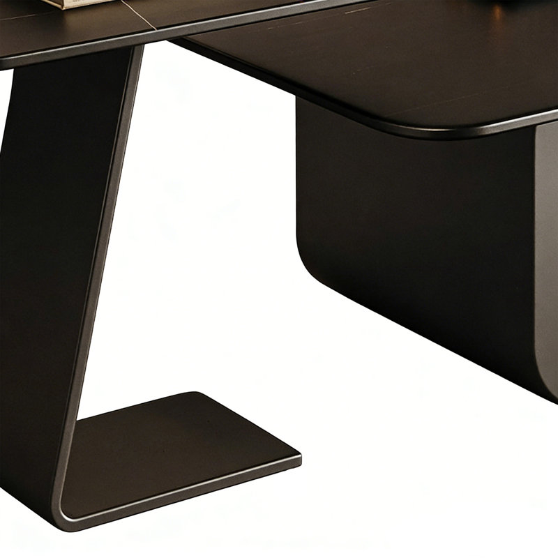 Chestertown, Noir / or, 16.53" H x 39.37" L x 21.65" W, Noir