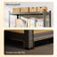 90 cm W Steel Adjustable Height Shelving Unit