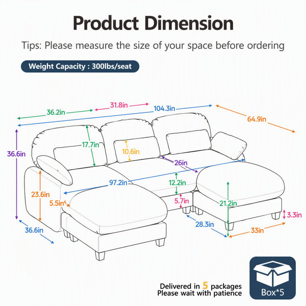 Dimensions du produit