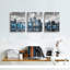 3 Piece Wrapped Canvas Print-226389034