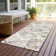 Machine Washable Indoor/Outdoor Christain ACN1330 Ivory Rug