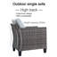 Chaise de patio avec coussin Grano-499905137