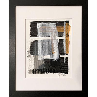 One-of-a-Kind Original "Untitled 53" by J. Kent Martin - Unframed Painting on Paper