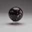Polished Imperial Rhodonite Sphere from Madagascar (1.6 lbs)-1129486341