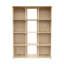 Bibliothèque standard en bois massif H 52 "x l 36,4" Abbygale