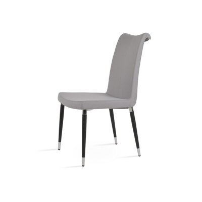 Tulip Ana Side Chair in Light Gray