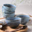 Bol en céramique 18,9 oz Breeze Soup / Fruit Bol - Va au micro-ondes, au four et au lave-vaisselle