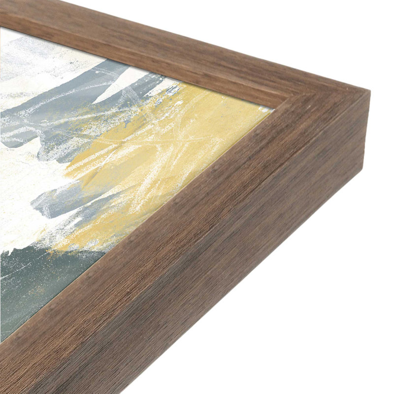 «Texture Collage II» par June Erica Vess, reproduction d'art, H 36 po x l 36 po, Impression sur cadre ouvert sans papier mat