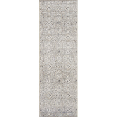 Tapis argent / ciel Amber Lewis x Loloi Zuma