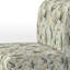 Fauteuil de chambre rembourré Green Grassland Meadows - fauteuil rembourré scandinave vert
