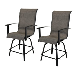Tabouret de bar extérieur en métal Coffee
