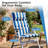  High Back Patio Chair Cushions Set of 2, 47 x 21 x 2.4 Inch-881677227