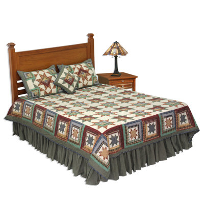 Rustic Patchwork Quilt