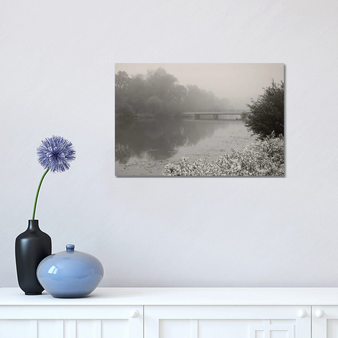 Foggy Morning by Lena Weisbek - Wrapped Canvas Gallery-Wrapped Canvas Giclée