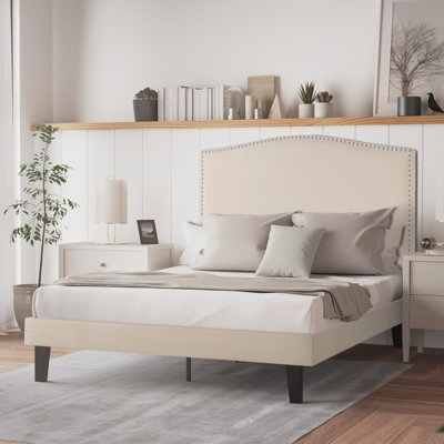 Newport Upholstered Platform Bed