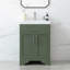Ensemble de meuble-lavabo autoportant bleu marine avec comptoir en quartz de Carrare blanc 24 po Aurilla-1377592117-1488533895