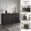 Buffet 2 portes avec tablettes réglables l 34,6 po Cesiro-13666823-31390575
