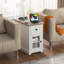 Ensemble de tables de bout avec plateau et rangement Antrea-1823127505-1843966016