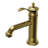 Single-Hole Single-handle Bathroom Faucet with Drain Assembly-102916189