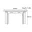 Console Mid-Century moderne en bois massif-1242505678