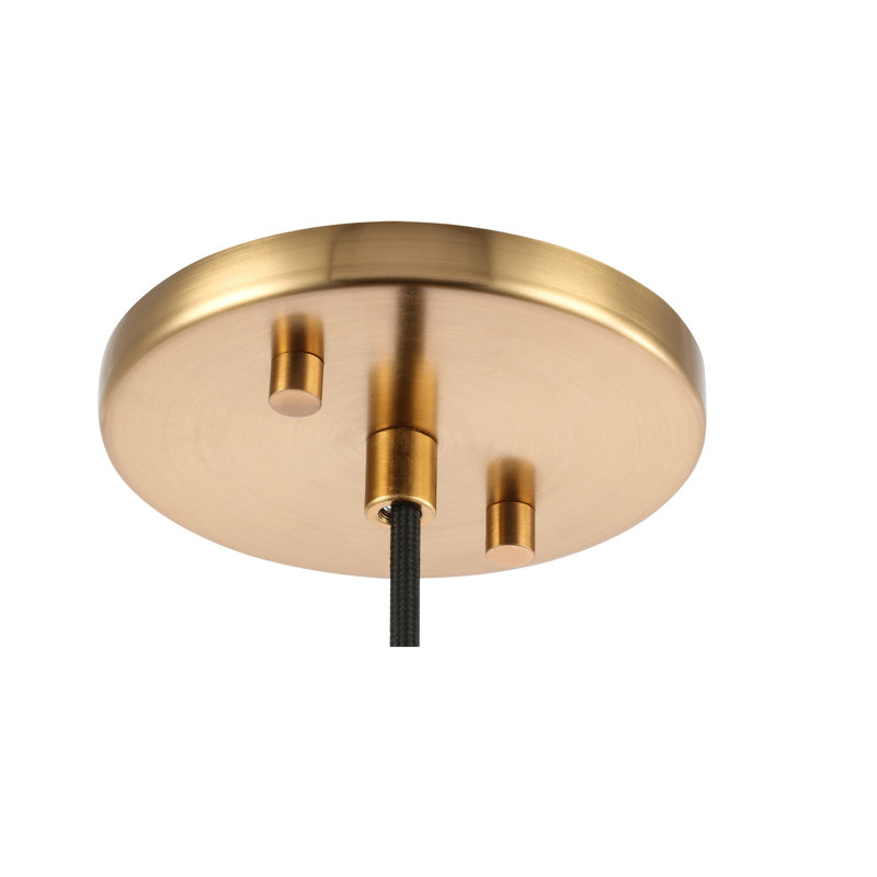 Romona 1 - Light Single Pendant, Brass, Halogen