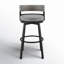 Tabouret de patio avec coussin Chave-66603323