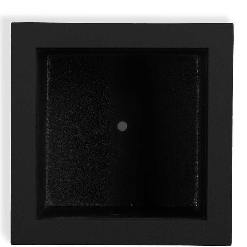 Milan Polymer Planter Box, Black