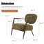 Méridienne d'appoint moderne Modern